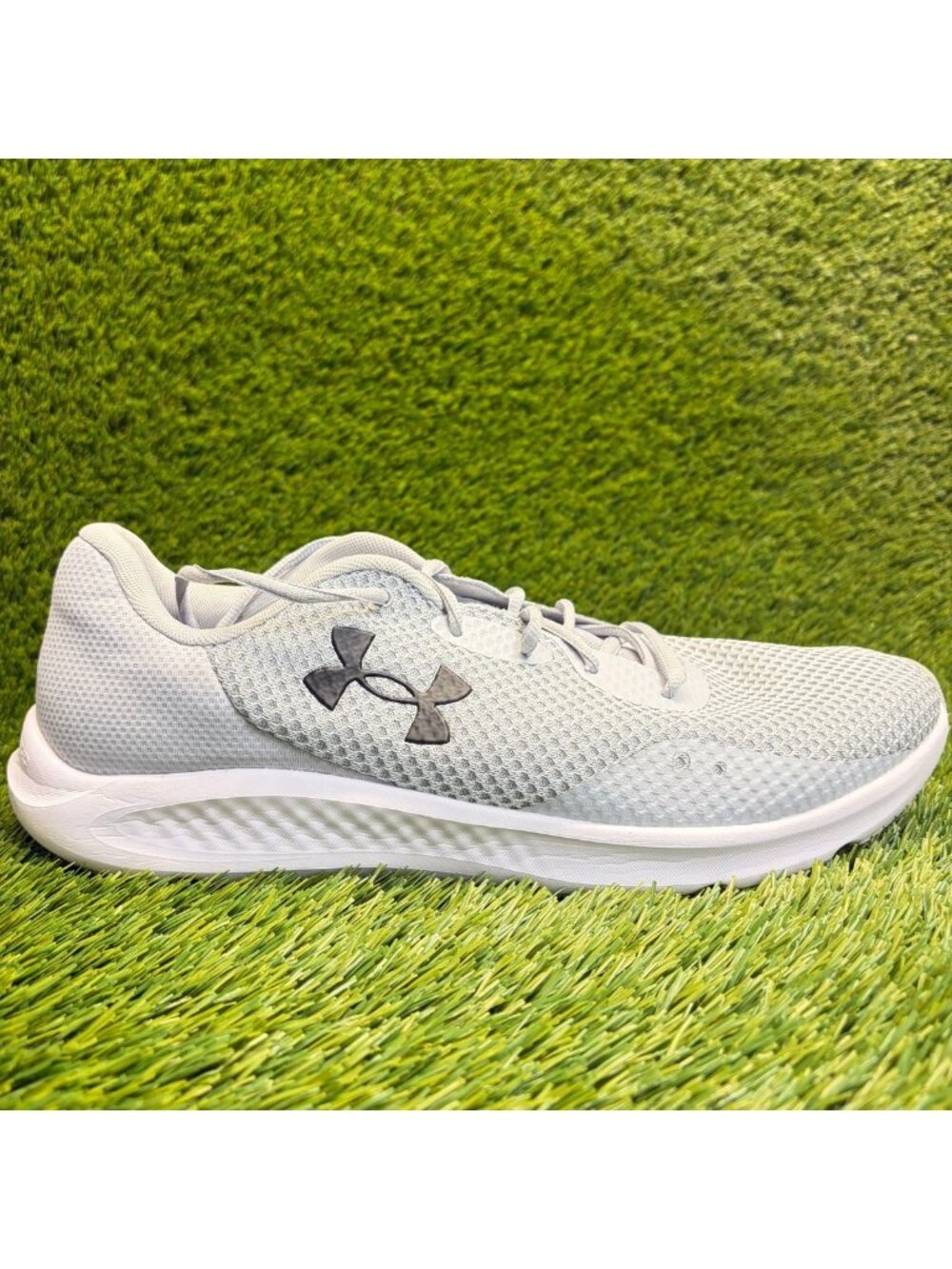 Under Armour Charged Pursuit 3 Mens Size 14 Gray Athletic Running Shoes Sneakers